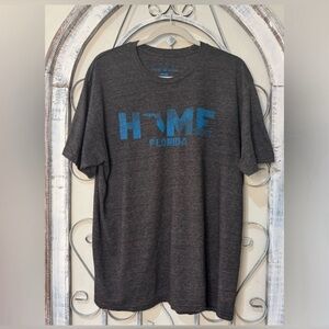 State of Mine heather grey Florida t-shirt #1009